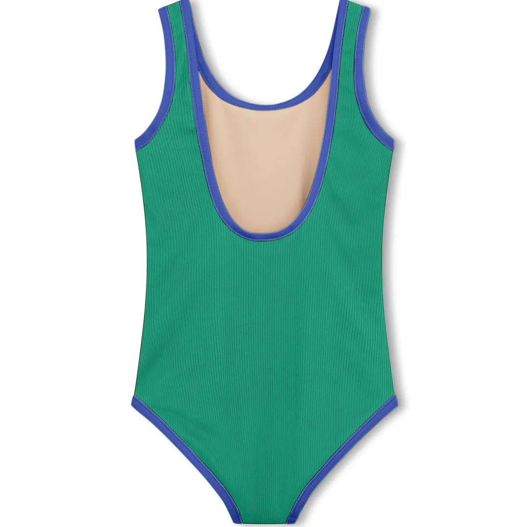 Mini Rib Scoop One Piece - Emerald