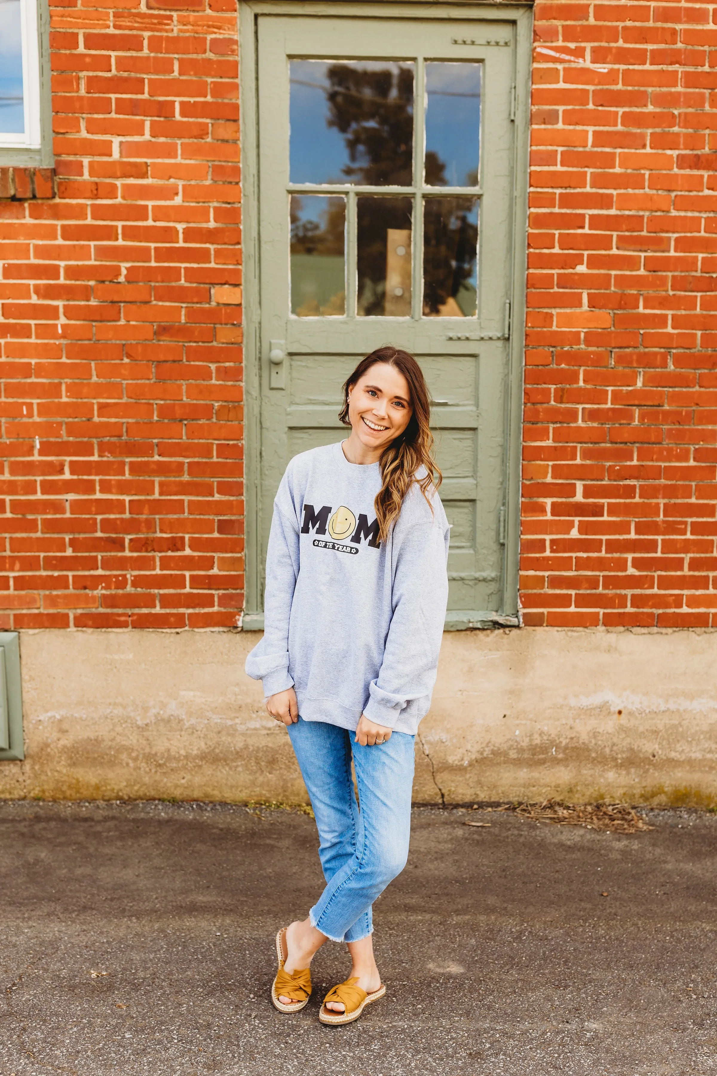 Mom Of The Year © Unisex Crewneck Sweatshirt