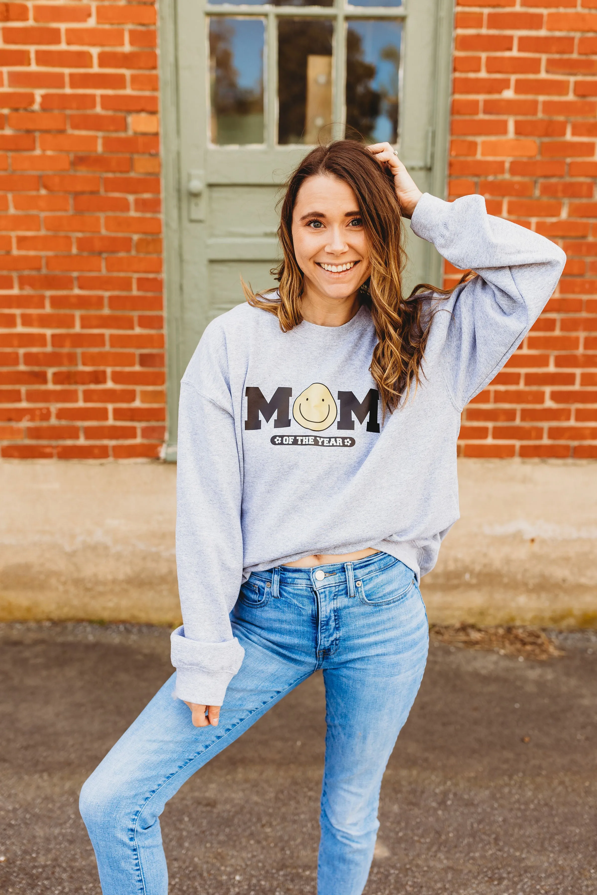 Mom Of The Year © Unisex Crewneck Sweatshirt