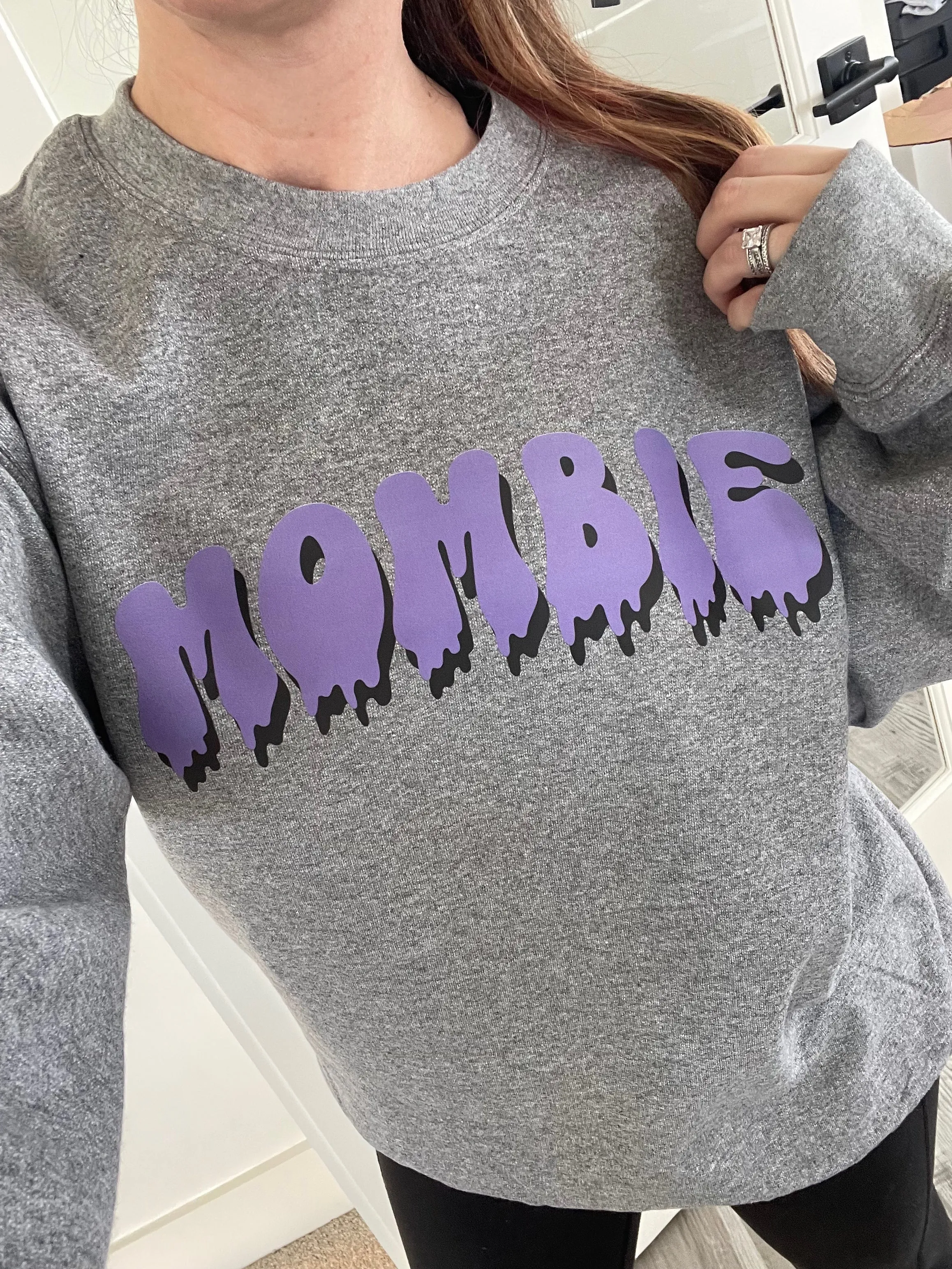Mombie © Unisex Crewneck Sweatshirt (Graphite)