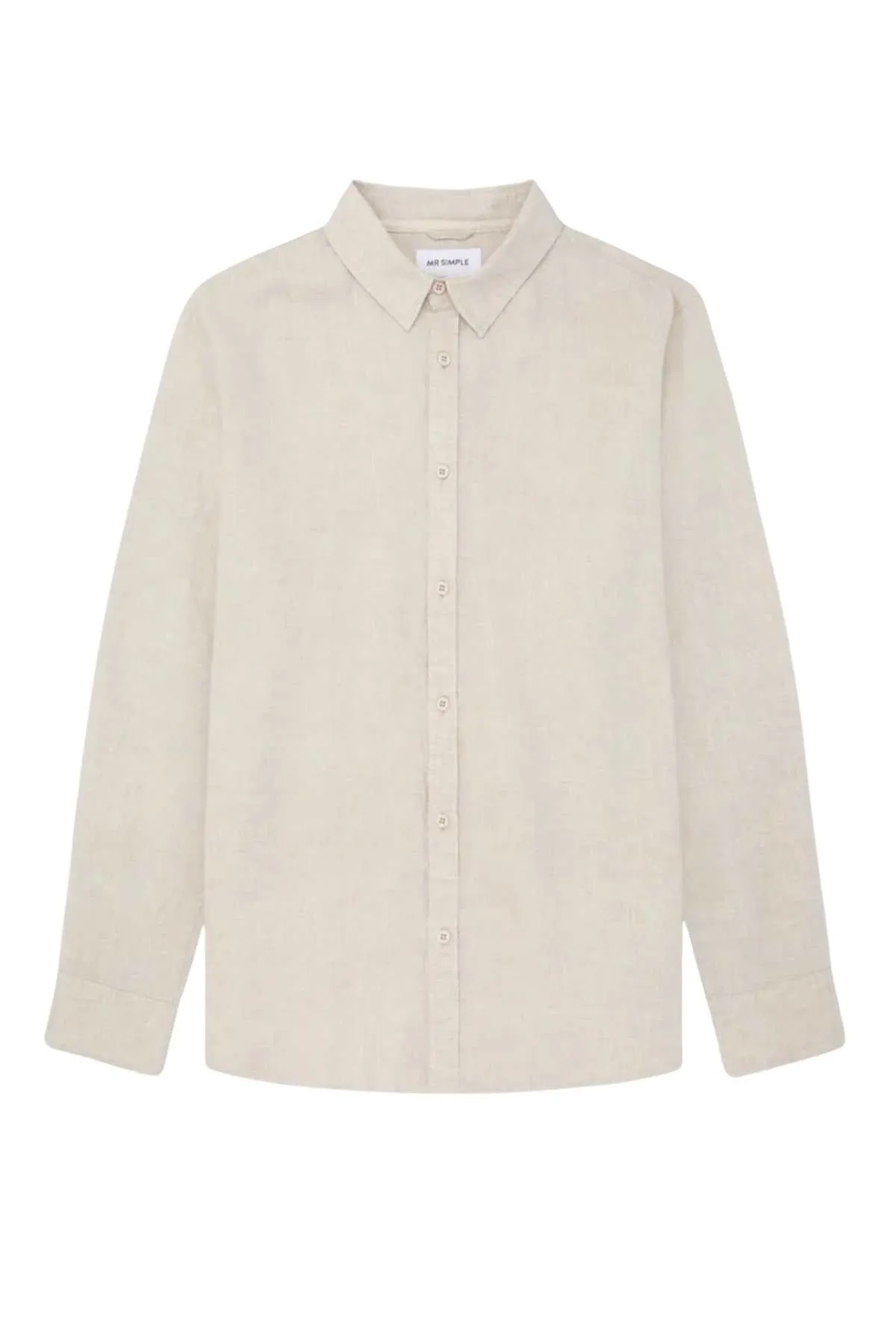 Mr Simple Linen Long Sleeve Shirt
