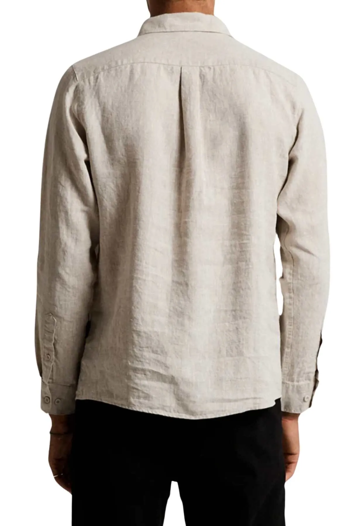 Mr Simple Linen Long Sleeve Shirt