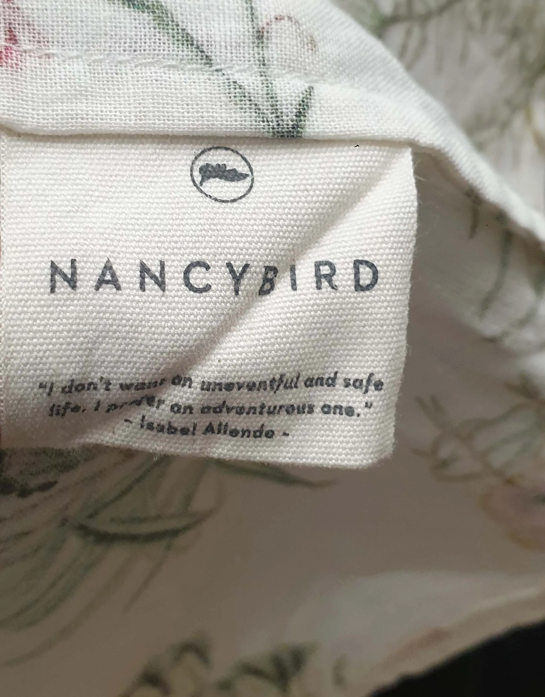 Nancybird flower print half sleeve top size 10