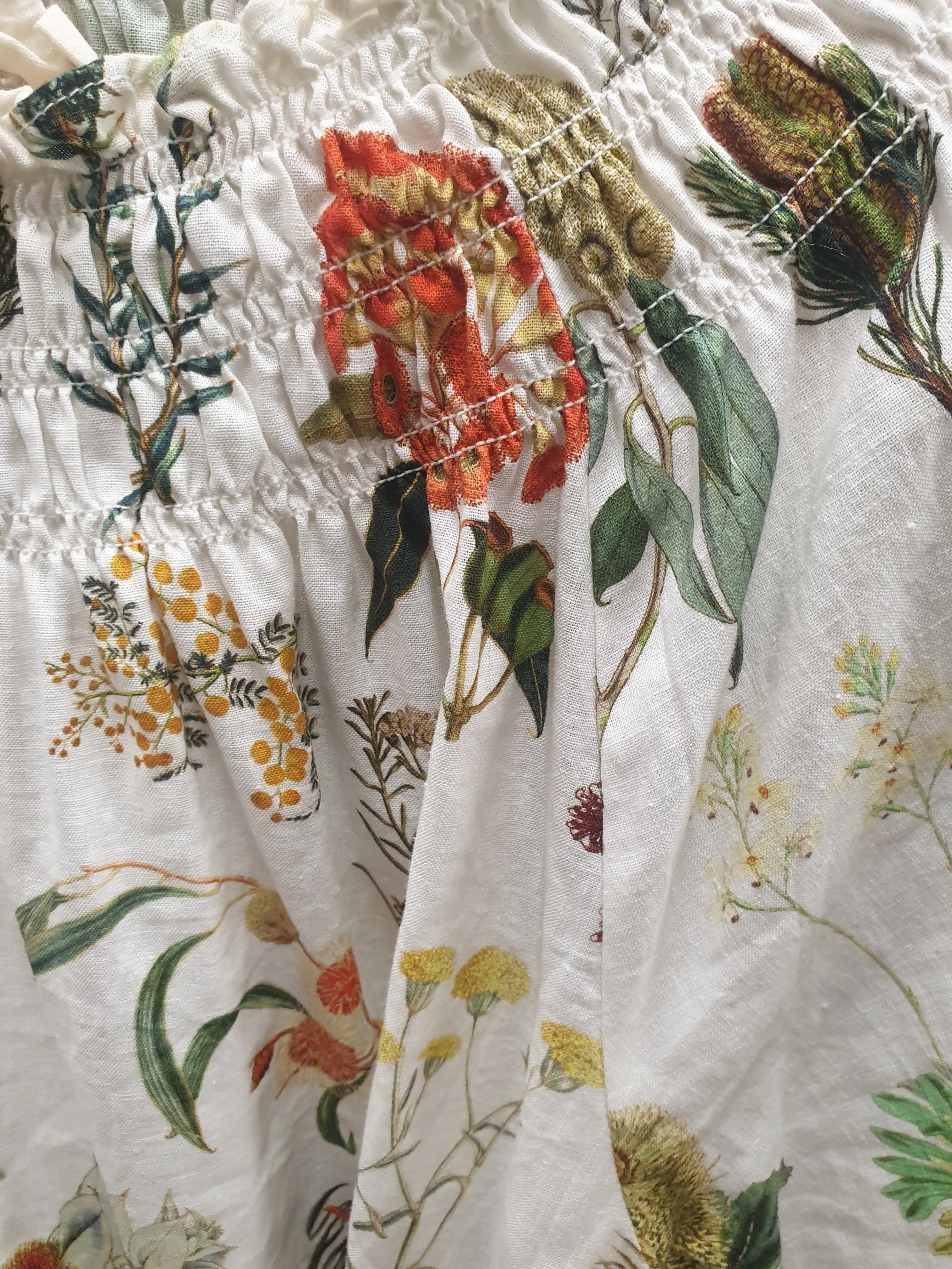 Nancybird flower print half sleeve top size 10