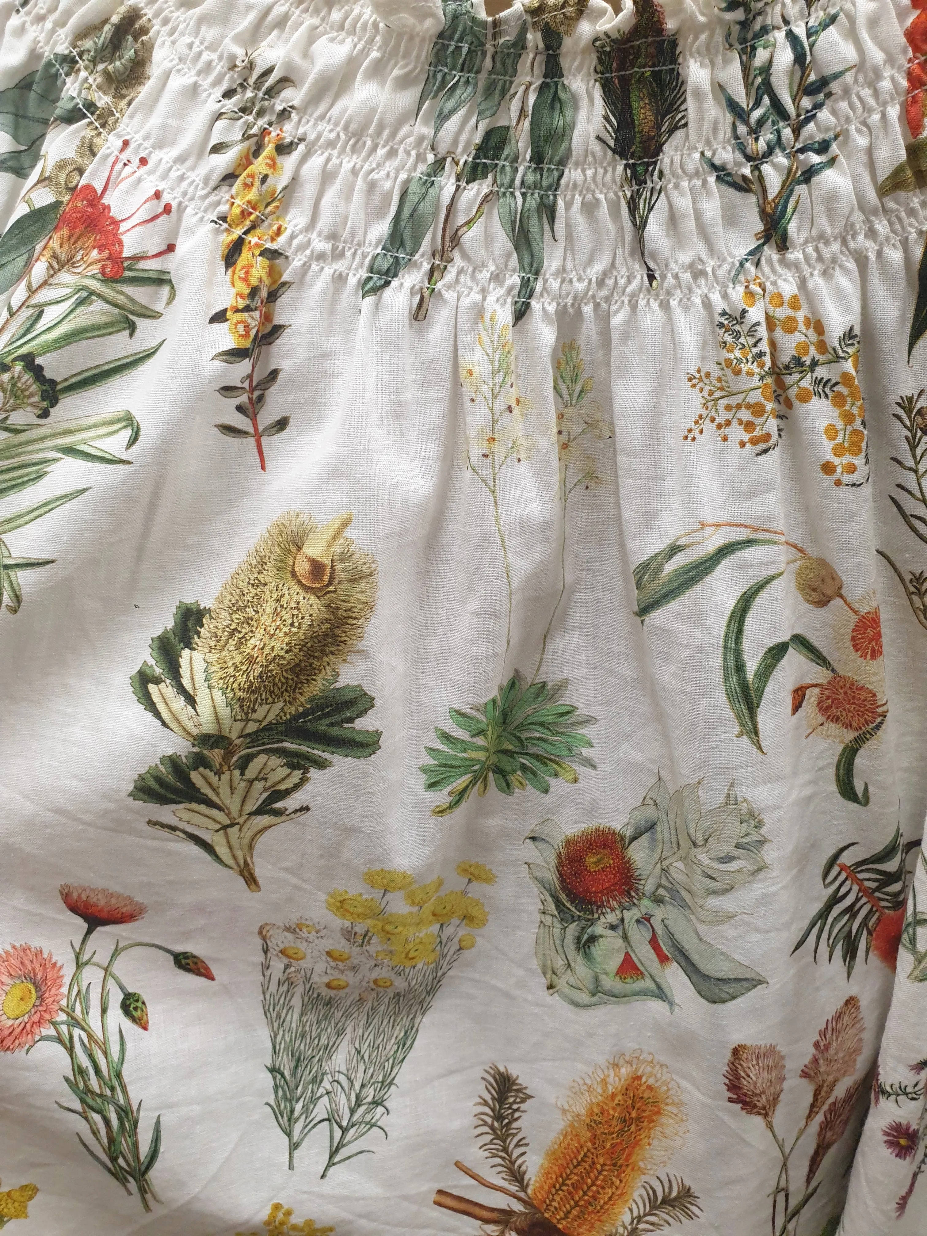Nancybird flower print half sleeve top size 10