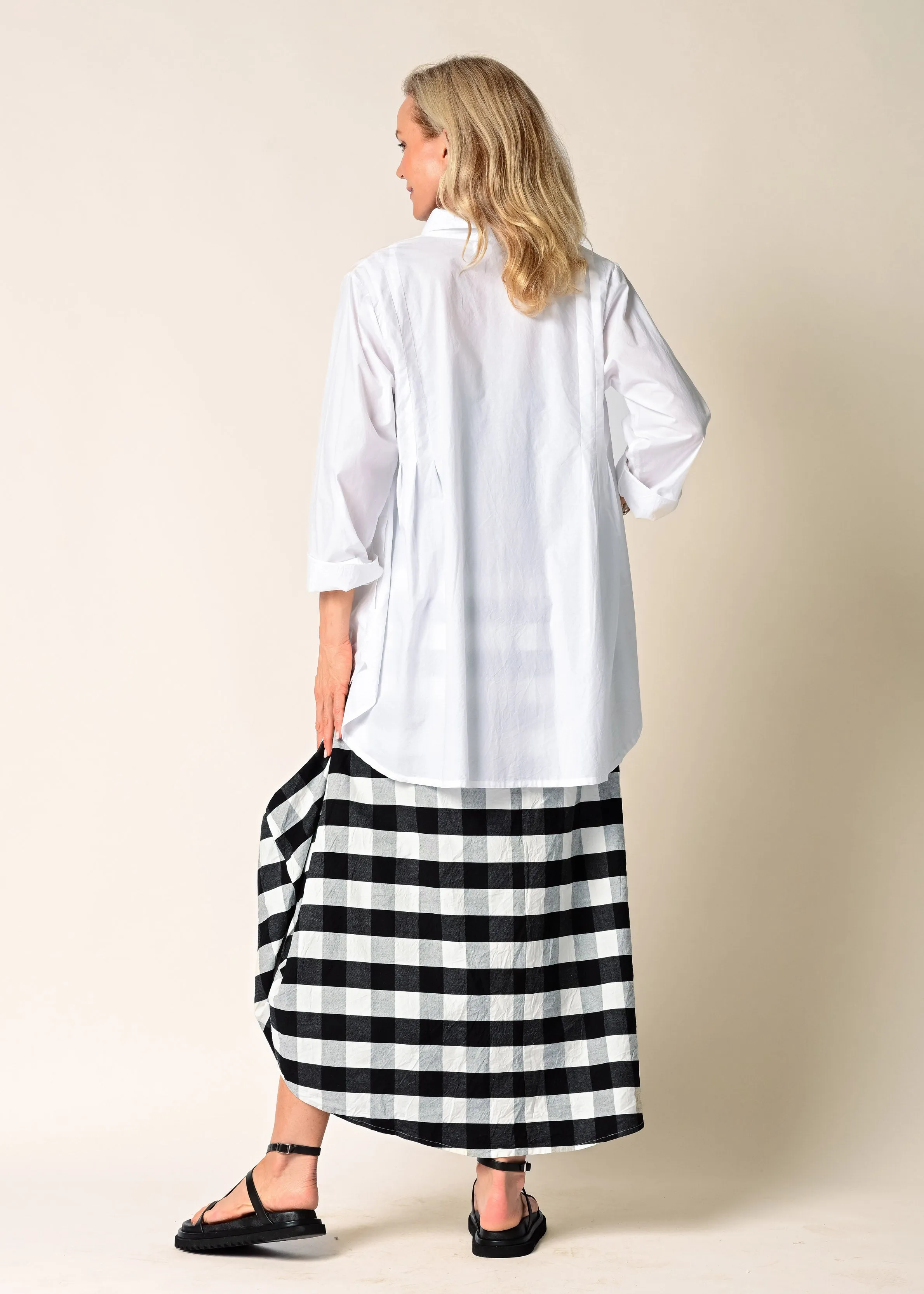 Nia Cotton Top in White