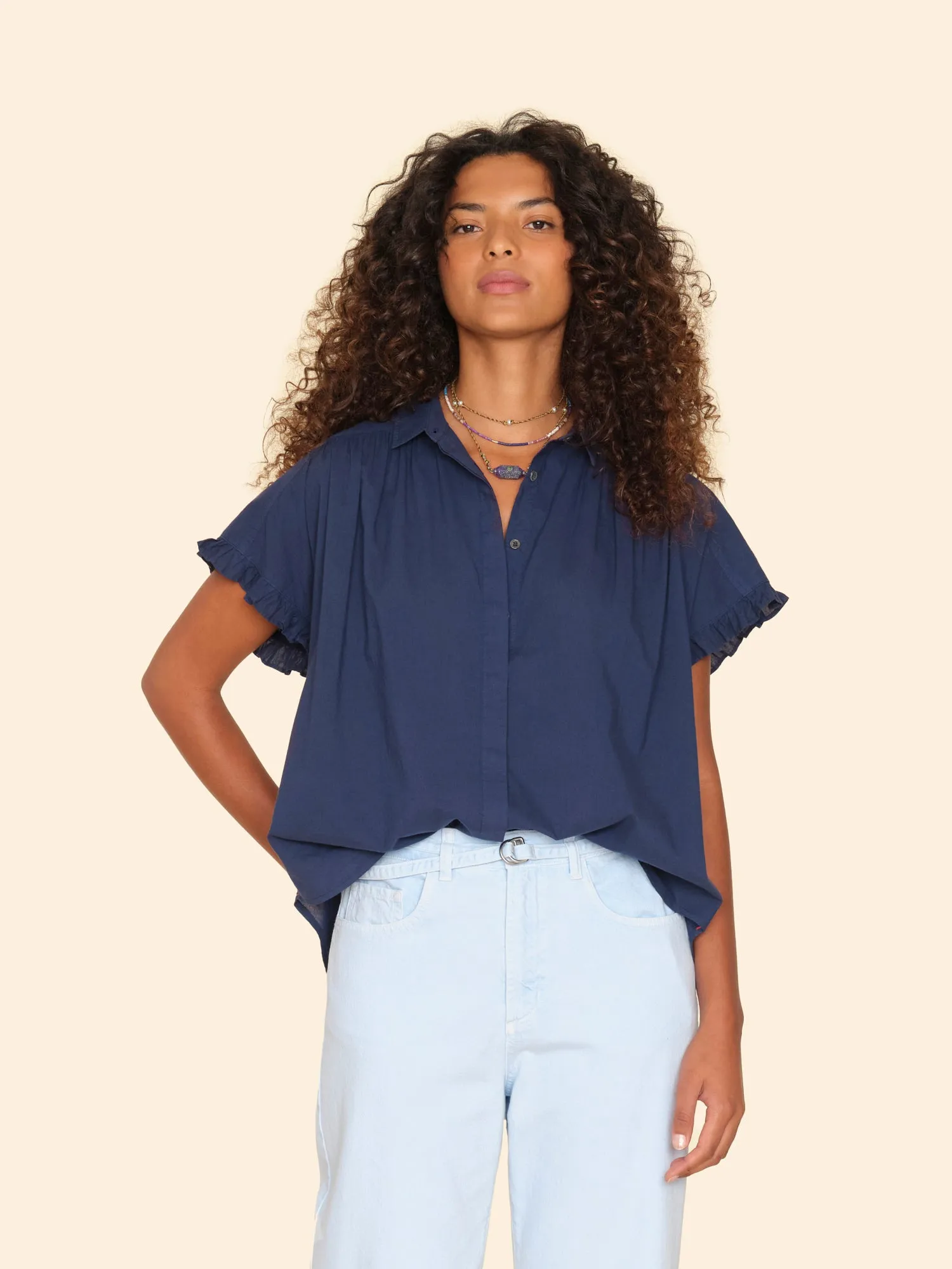 Noah Shirt in Navy
