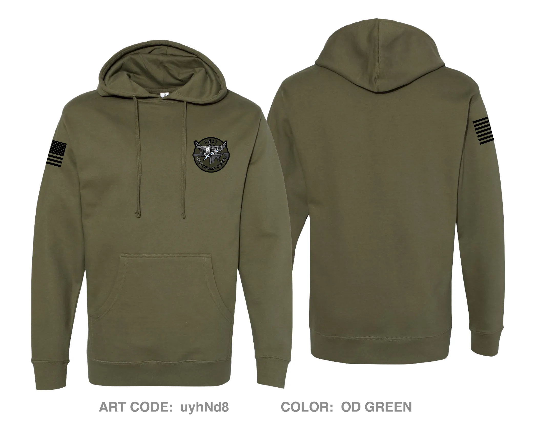 North cascades regional swat Comfort Unisex Hooded Sweatshirt - uyhNd8
