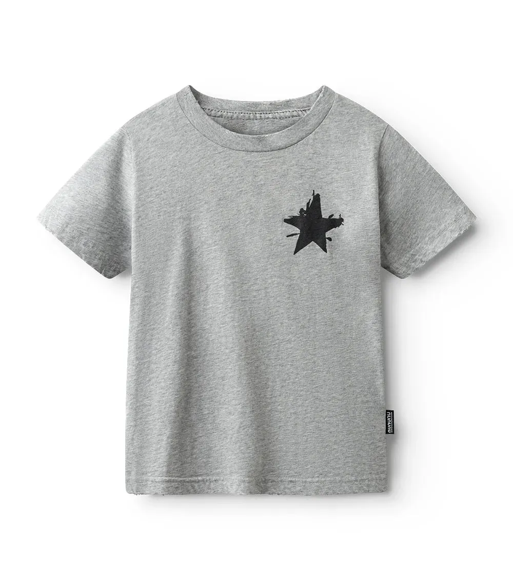nununu- Side Splat T-shirt (heather grey)