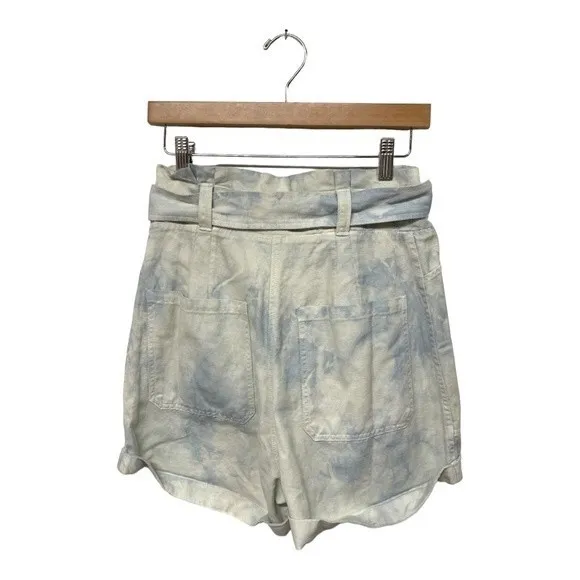 NWOT A.L.C. | Davidson Bleached Blue Marble Shorts 4