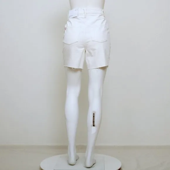 NWT BDG ‘90s High Rise Long Inseam Raw Hem Denim Shorts