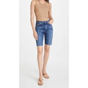 NWT Citizens of Humanity Tamryn Bike Shorts in wash Sentimental Size 25