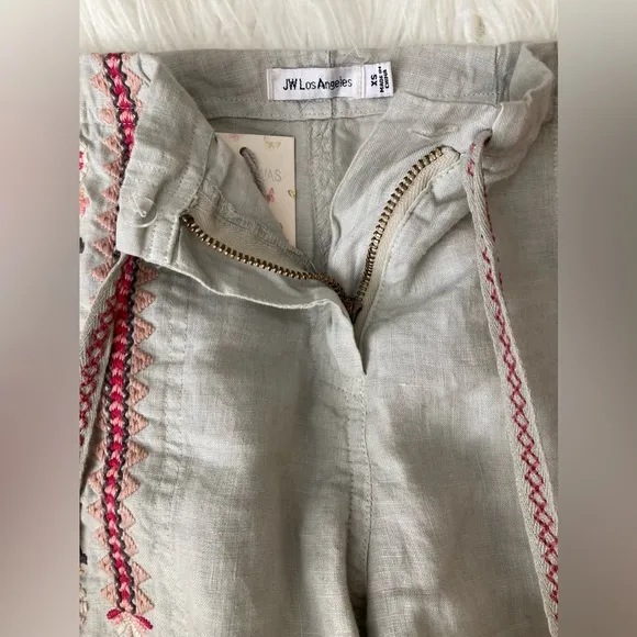 NWT JOHNNY WAS Sabriya Linen Shorts