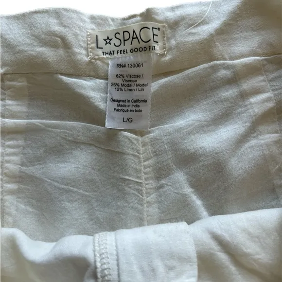 NWT L*Space size Large women’s shorts‎ - modal, viscose and linen