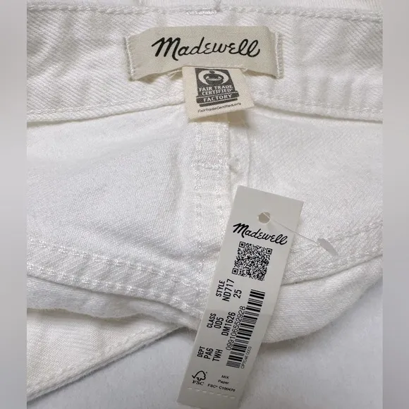 NWT;MADEWELL Relaxed Denim Shorts💕