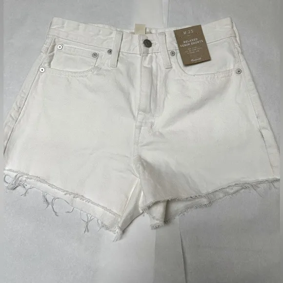 NWT;MADEWELL Relaxed Denim Shorts💕