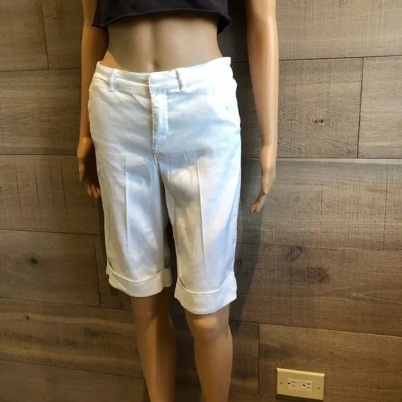 NYDJ linen shorts size 2