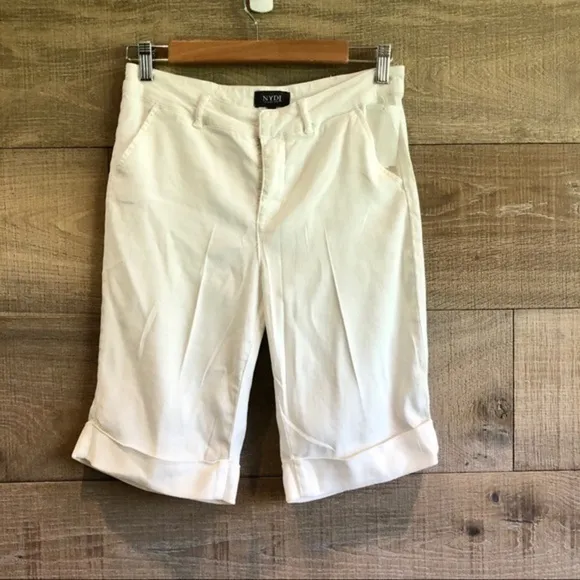NYDJ linen shorts size 2