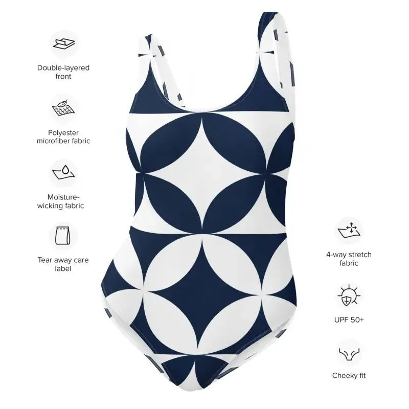 One-Piece Swimsuit Midnight Blue