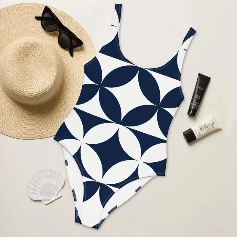 One-Piece Swimsuit Midnight Blue