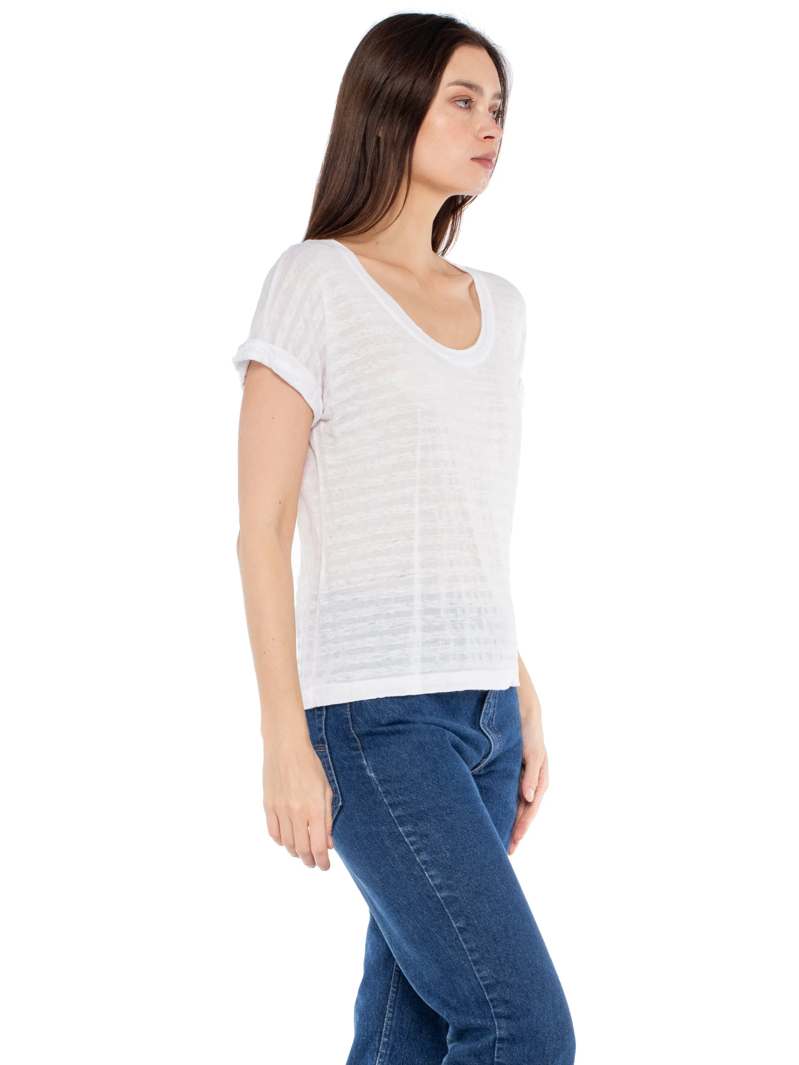 Open Neck Baby Dolman Roll Cuff