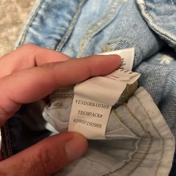 Pacsun Raining Daisy Denim Mom Shorts Size 27