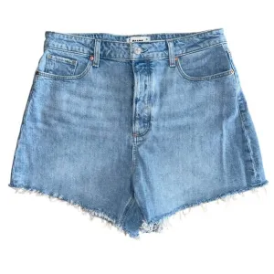 Paige High Rise Noella Cut-Off Denim Shorts Size 31