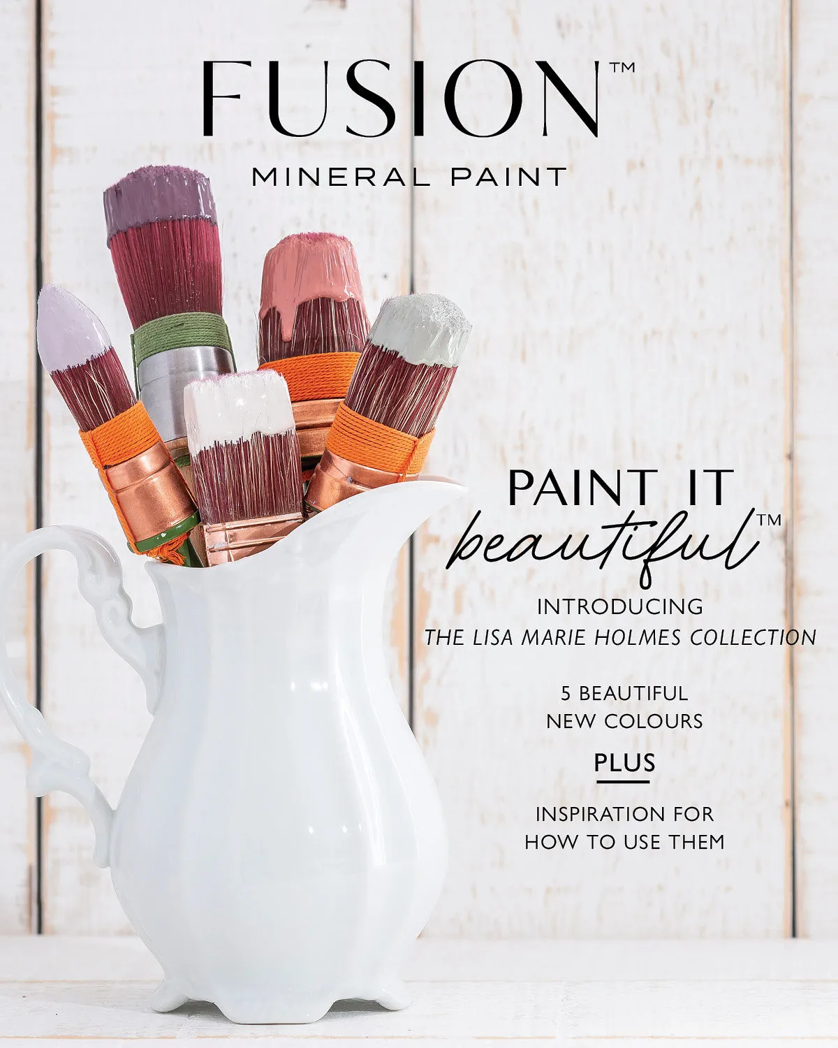 Paint It Beautiful-Lisa Marie Holmes Inspiration Book