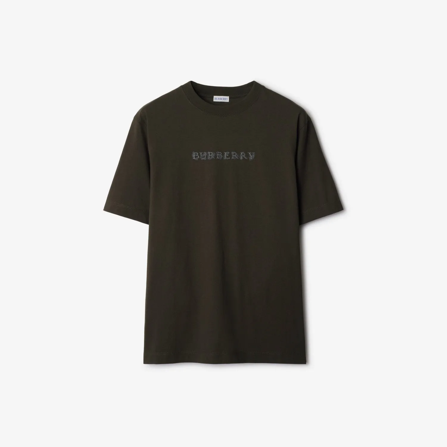 Paisley Logo Cotton T-Shirt