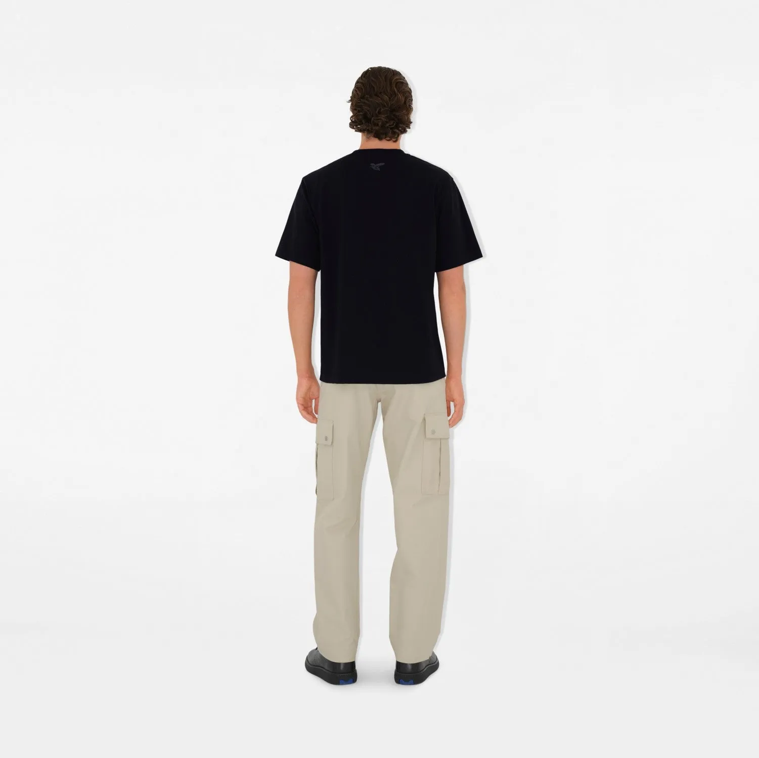 Paisley Logo Cotton T-Shirt