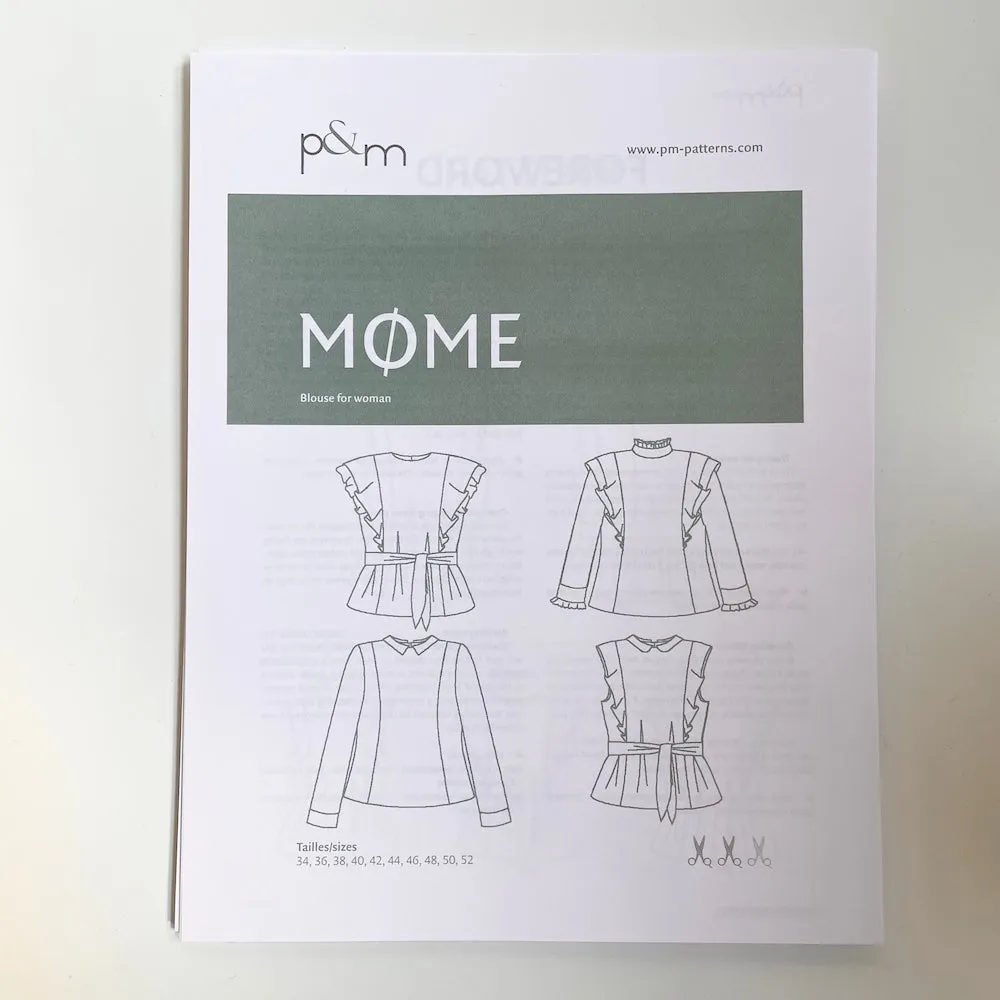 P&M Patterns : Mome Blouse