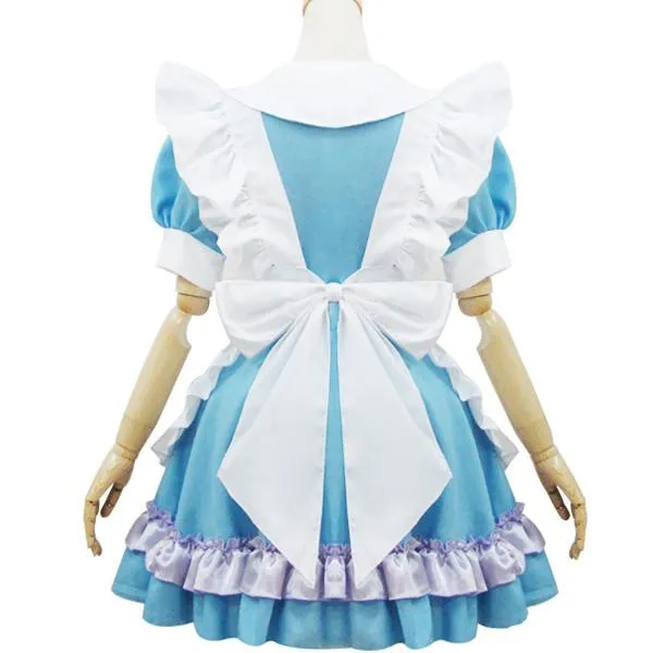 Pastel Cat Pawns Maid Dress SD00587