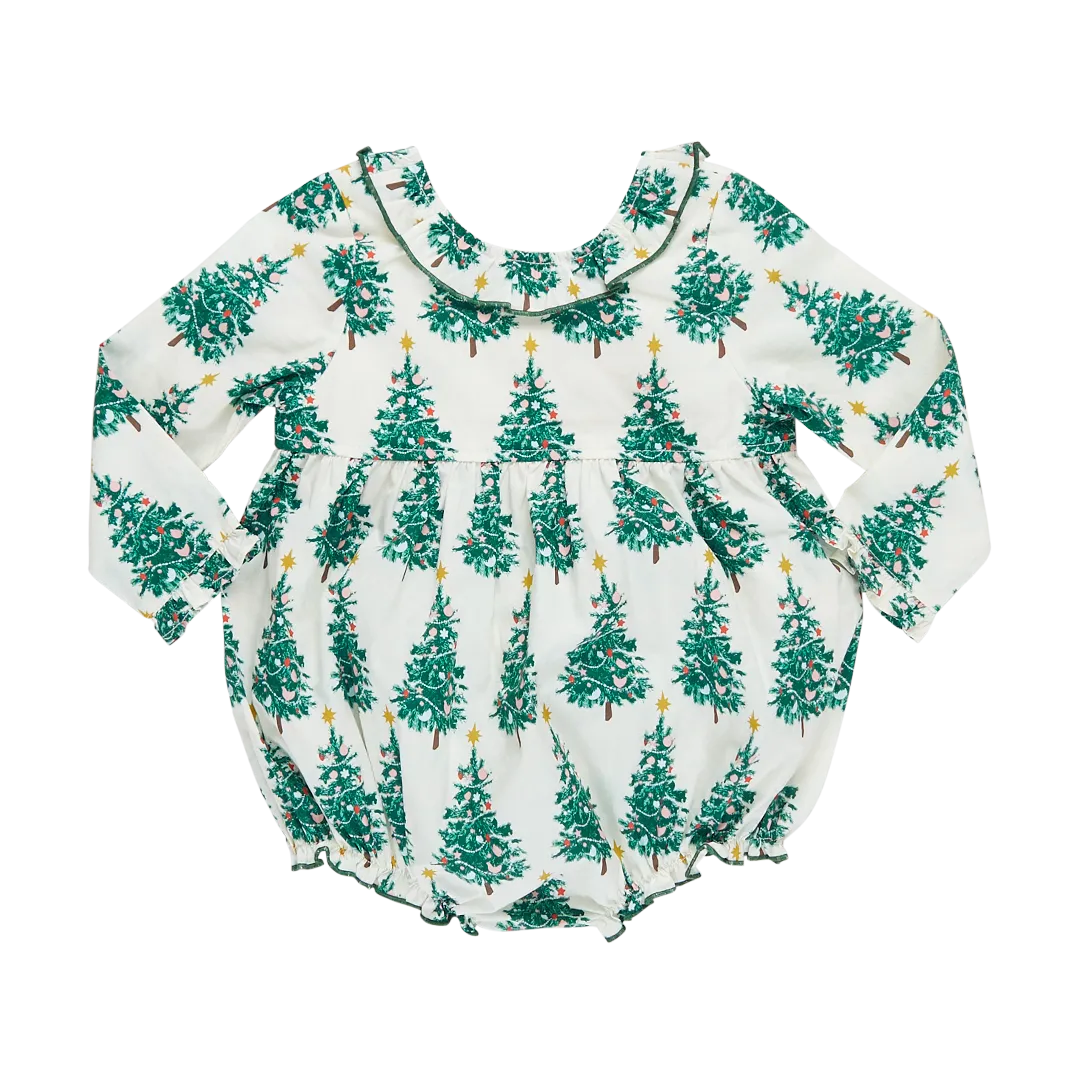 Pink Chicken Baby Girls Princess Diana Bubble - Festive Forest