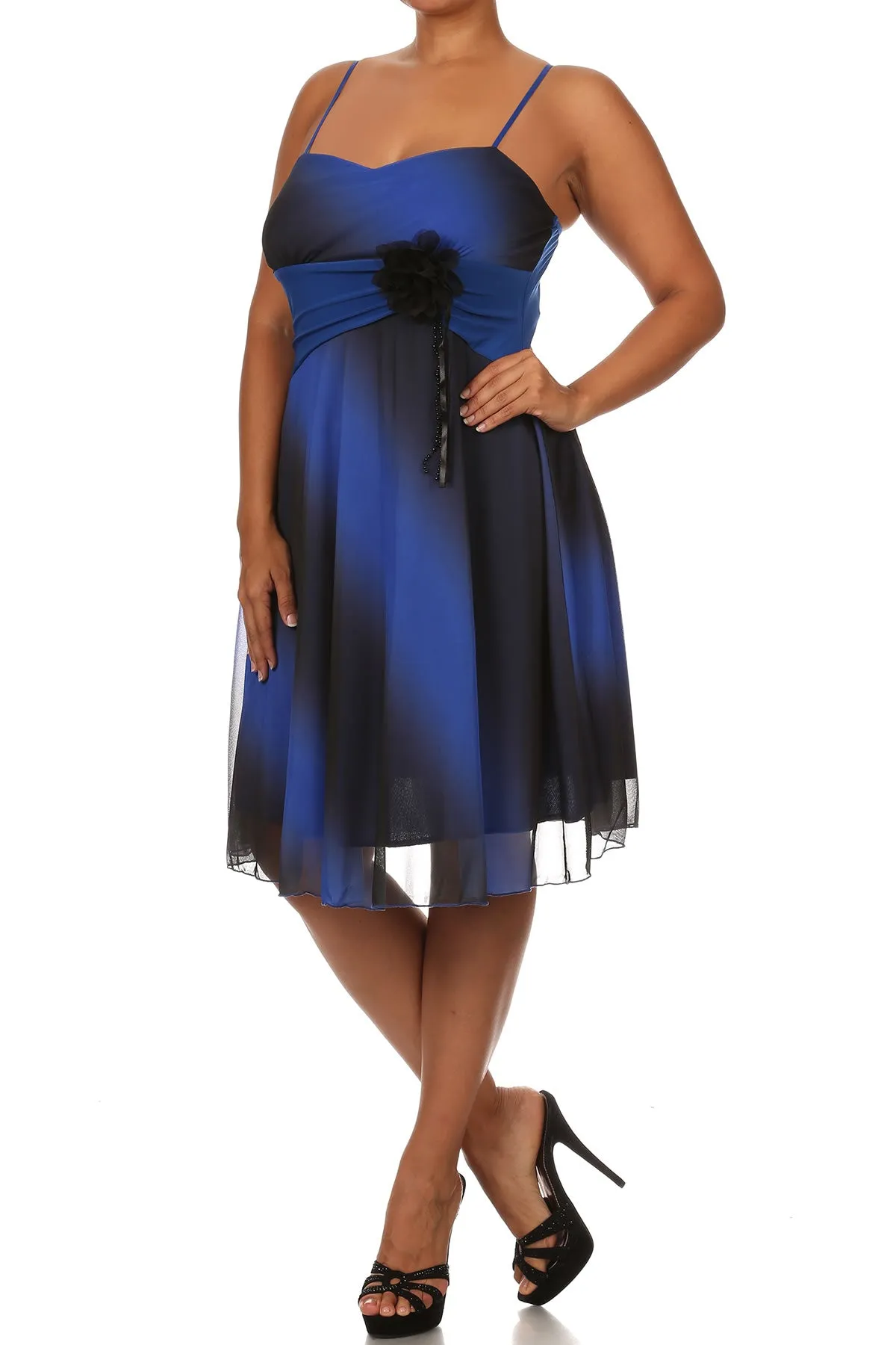 Plus size glitter embellished Dress