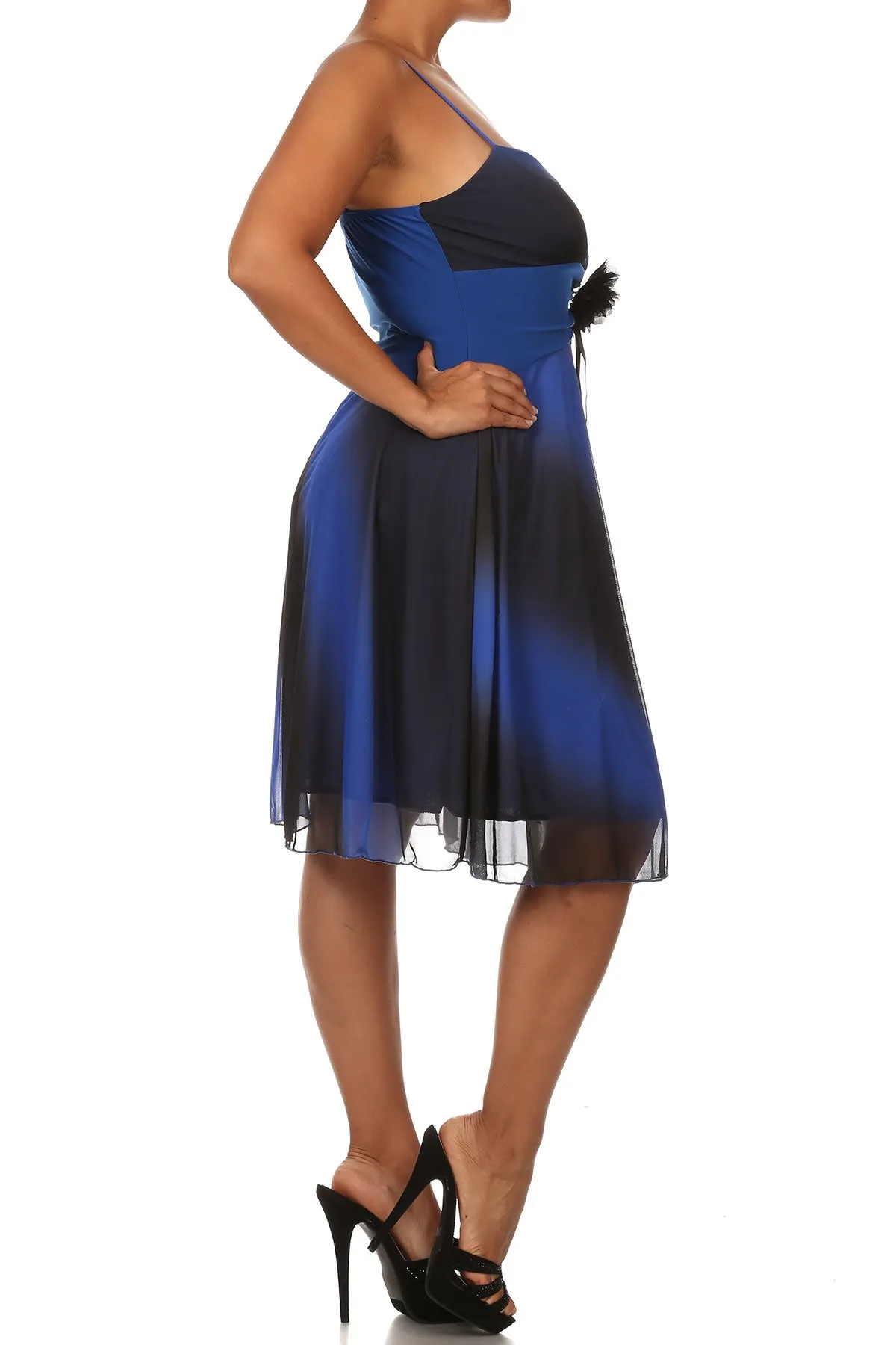 Plus size glitter embellished Dress