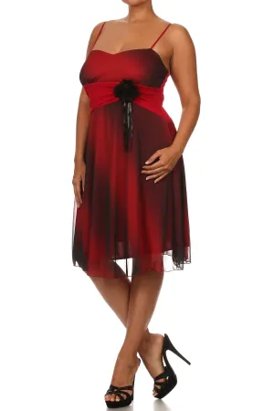 Plus size glitter embellished Dress