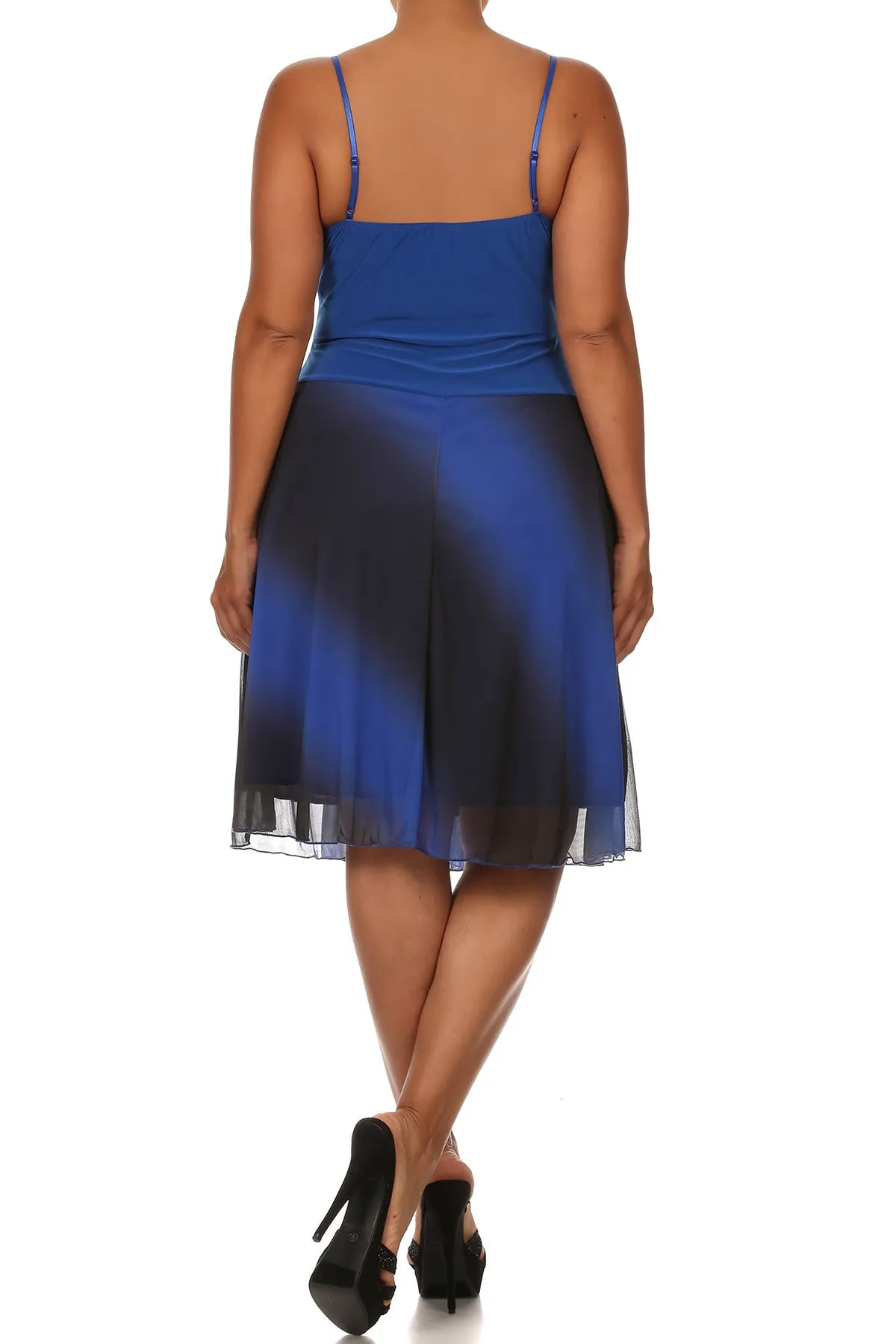 Plus size glitter embellished Dress