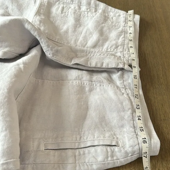 Poetry 100% Linen Women’s Shorts. Size 10. New