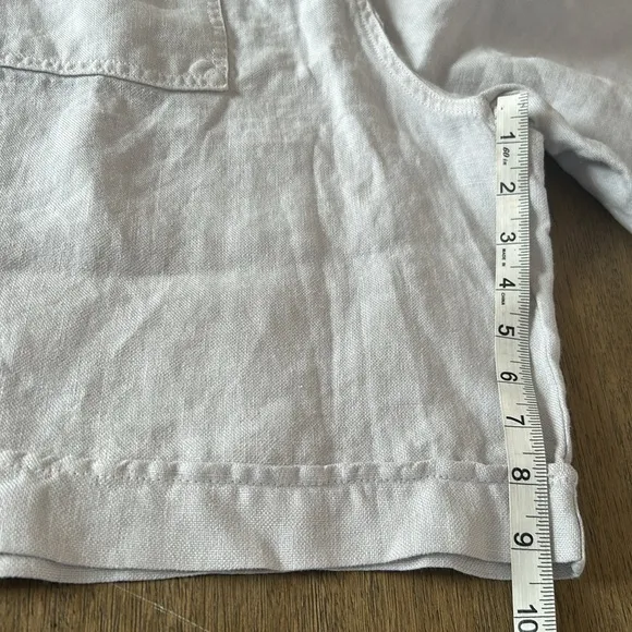 Poetry 100% Linen Women’s Shorts. Size 10. New