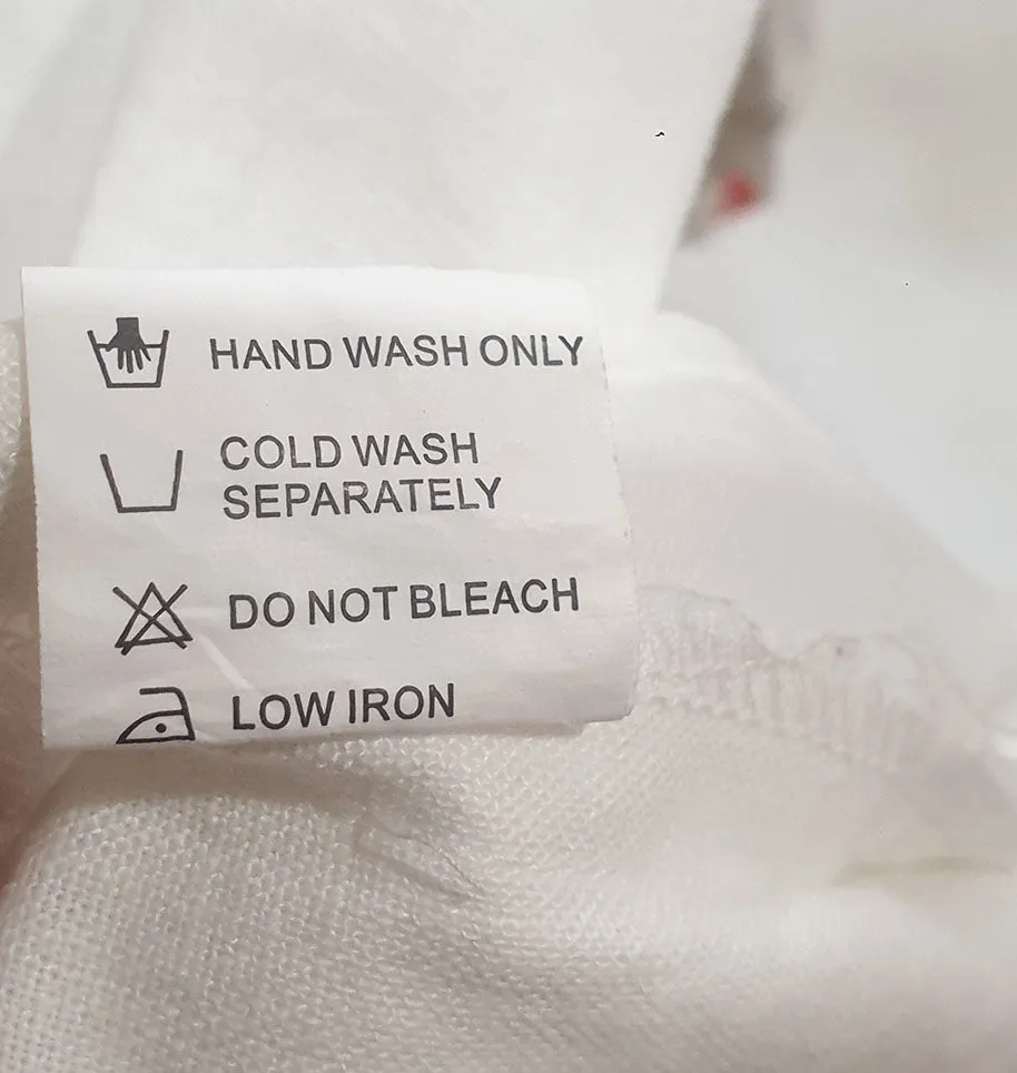 Portobello Australia white linen mix top size small