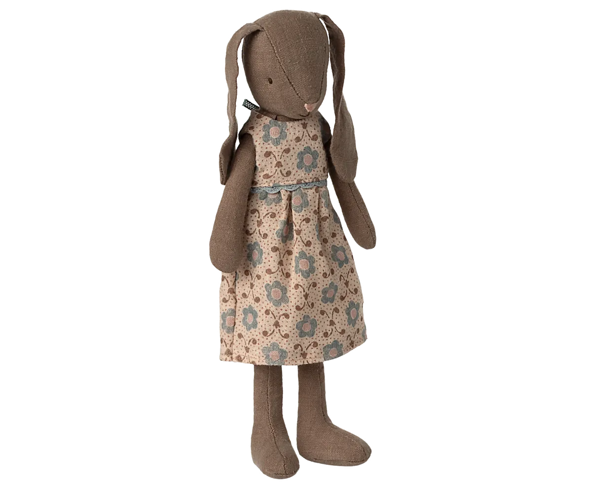 Pre-order Maileg Bunny size 2, Brown - Dress