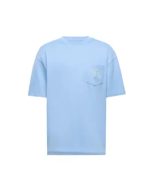 Psycho Bunny Men's Desert Relaxed Fit Pocket Tee - Serenity