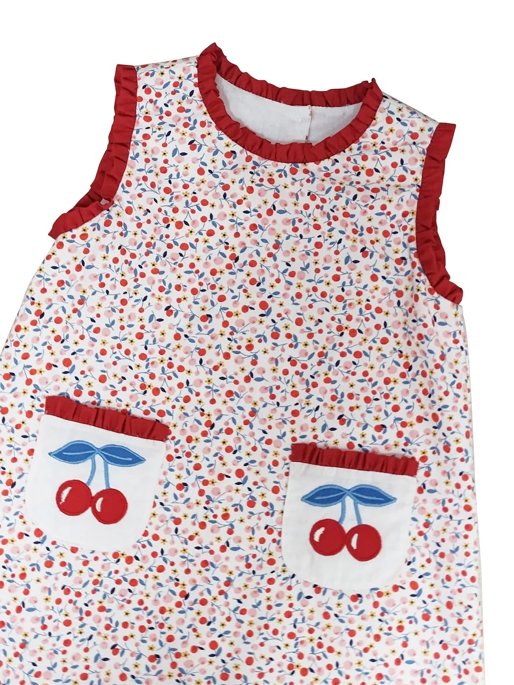 "Cherries Collection" A-line Girl's Dress
