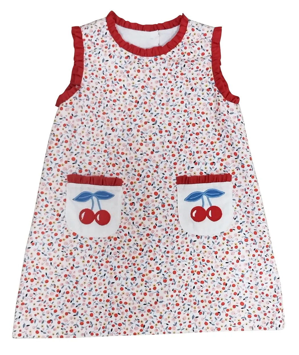 "Cherries Collection" A-line Girl's Dress