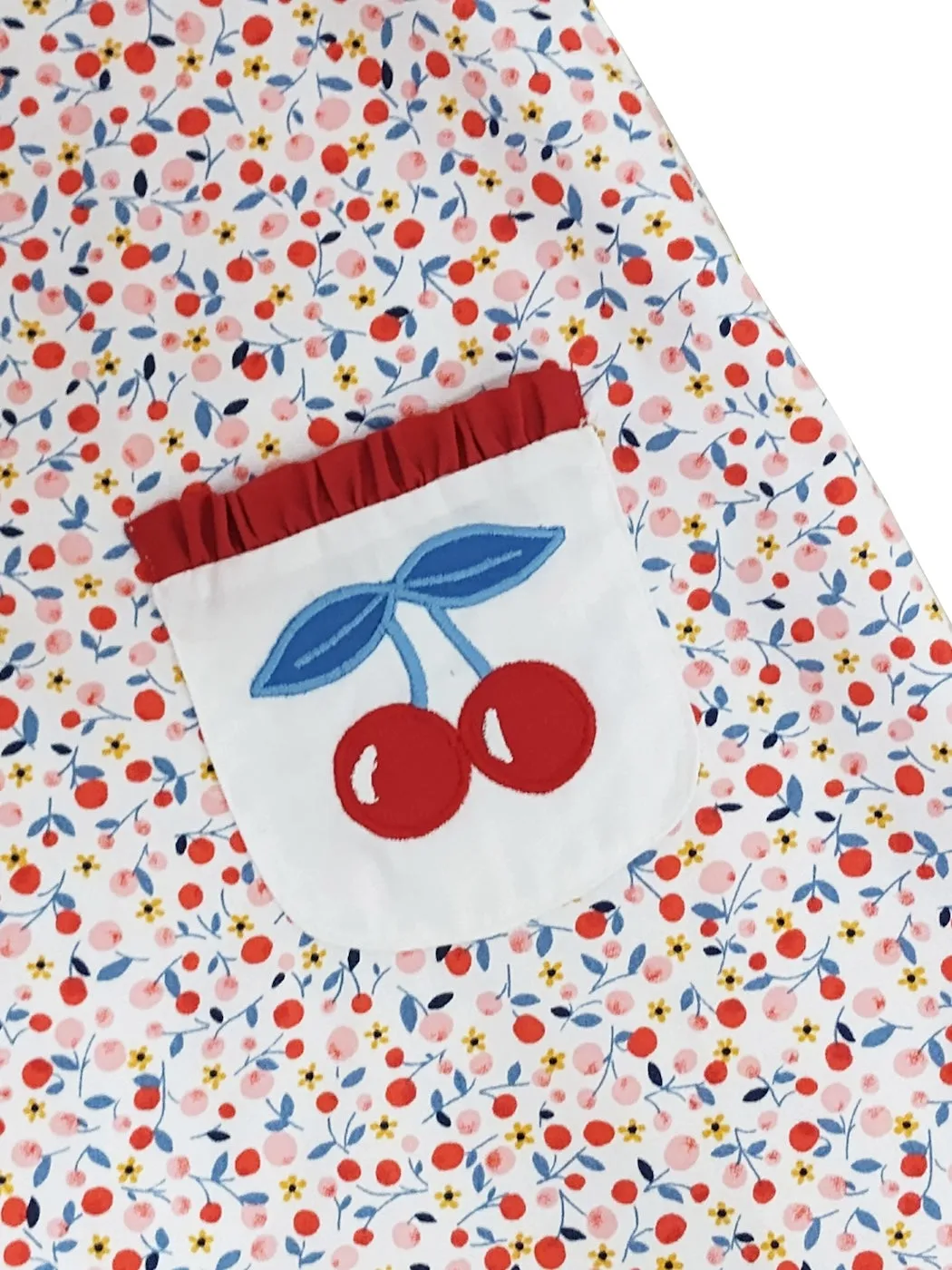 "Cherries Collection" A-line Girl's Dress