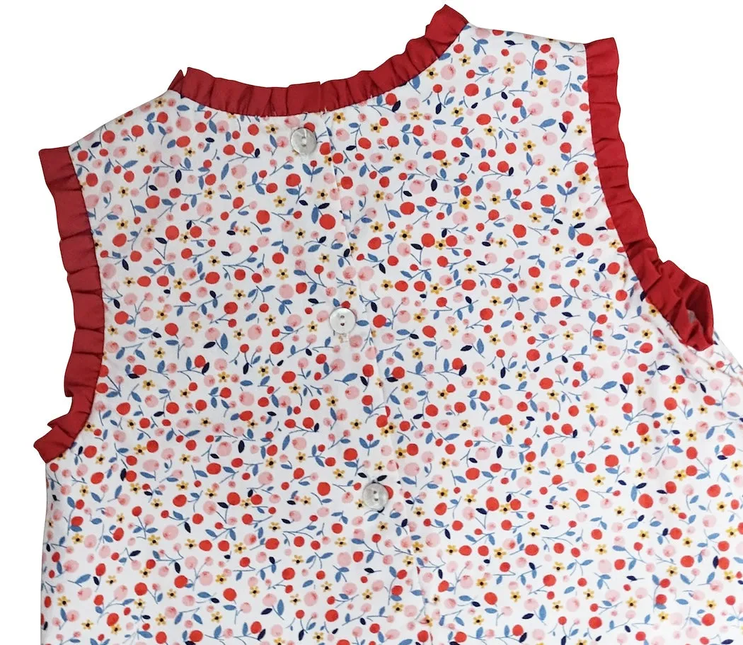 "Cherries Collection" A-line Girl's Dress