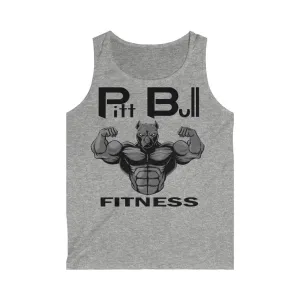 "Pitt Bull Fitness" Men's Workout Tank Top