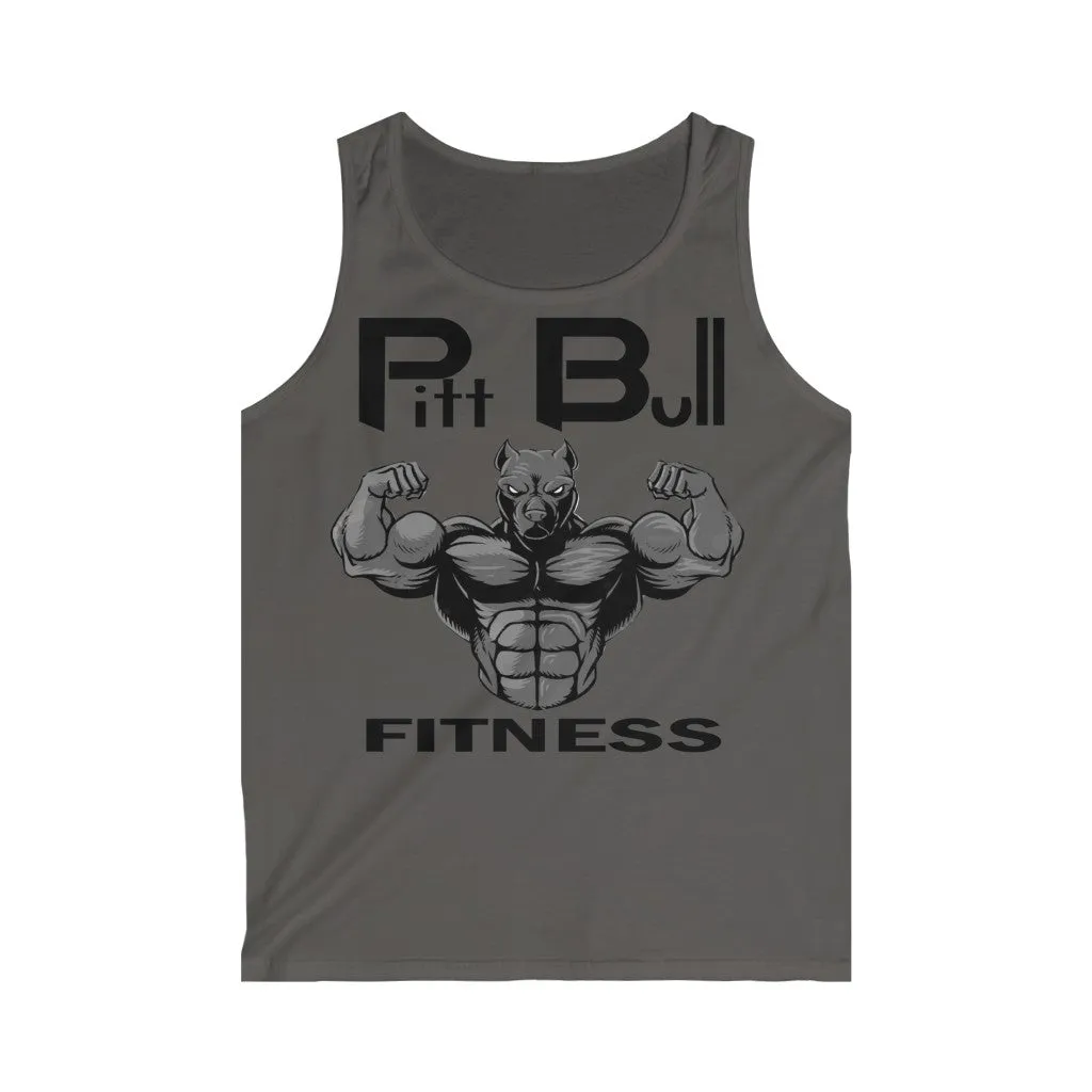 "Pitt Bull Fitness" Men's Workout Tank Top