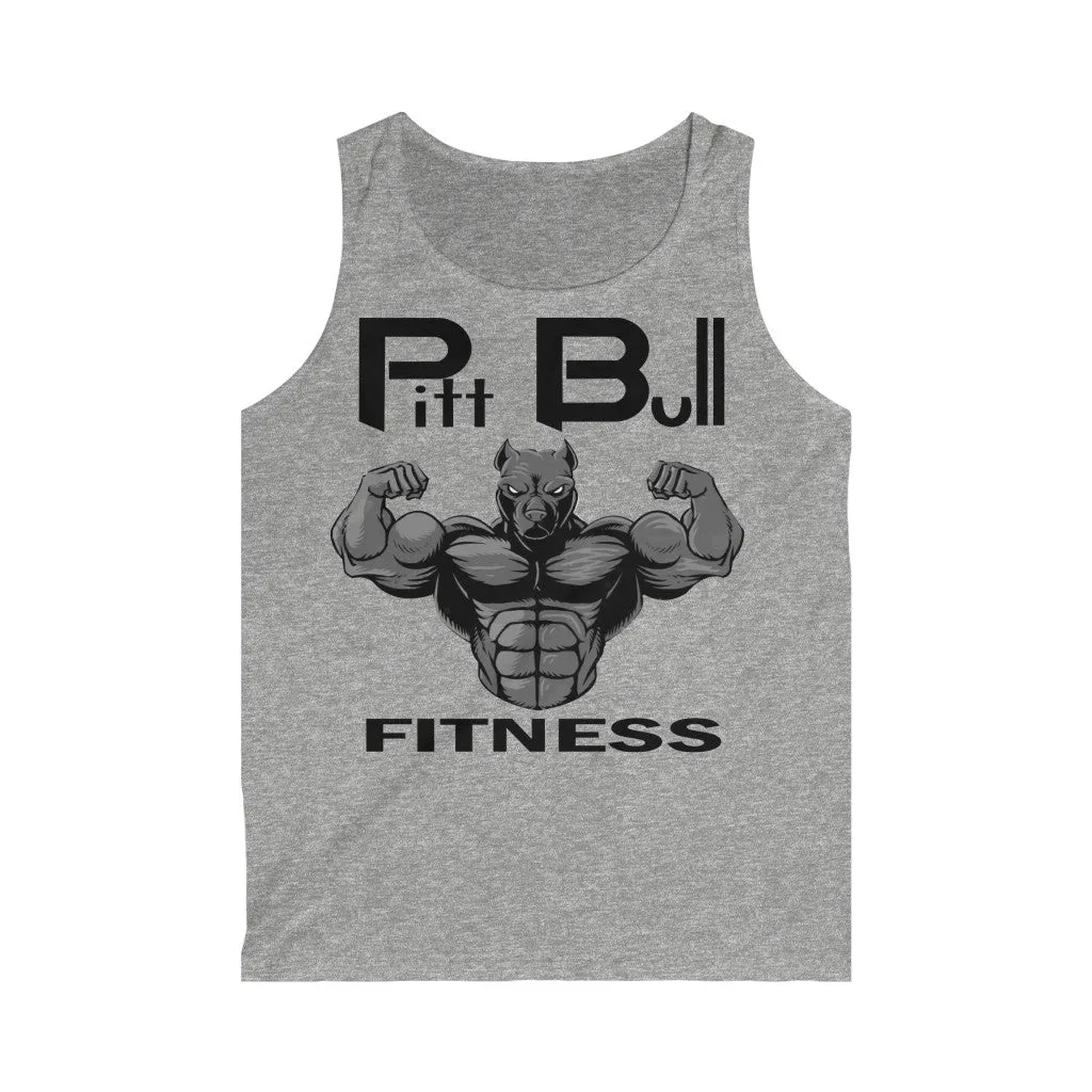 "Pitt Bull Fitness" Men's Workout Tank Top