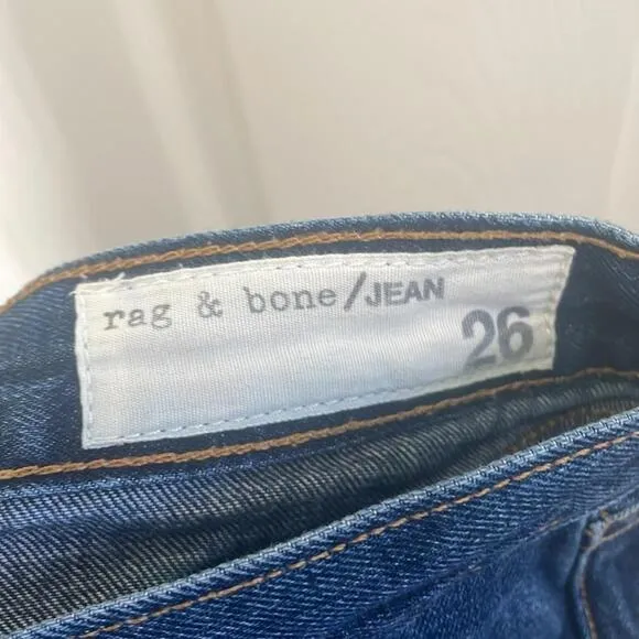 Rag / Bone - Denim Cutoff Jean Shorts - Blue - 26